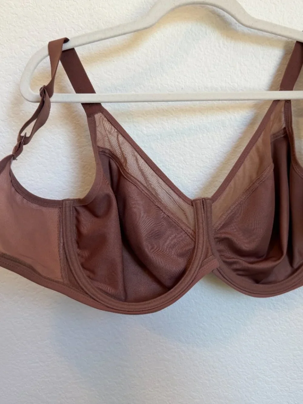Elomi Smooth Underwire Molded Bra 34I Brown Nude Full Coverage